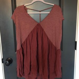 Colorblocked Shirt/Tunic